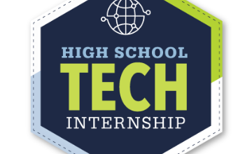 high school tech internships logo